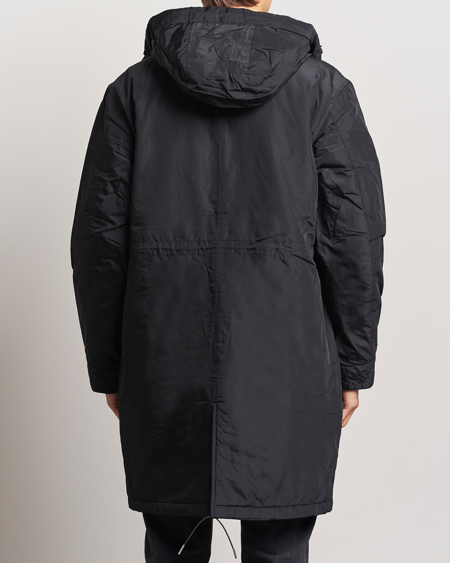Mies | Takit | Lyle & Scott | Longline Parka Jet Black