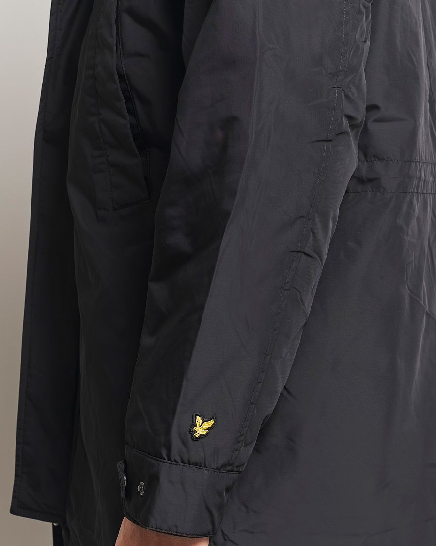 Mies | Takit | Lyle & Scott | Longline Parka Jet Black