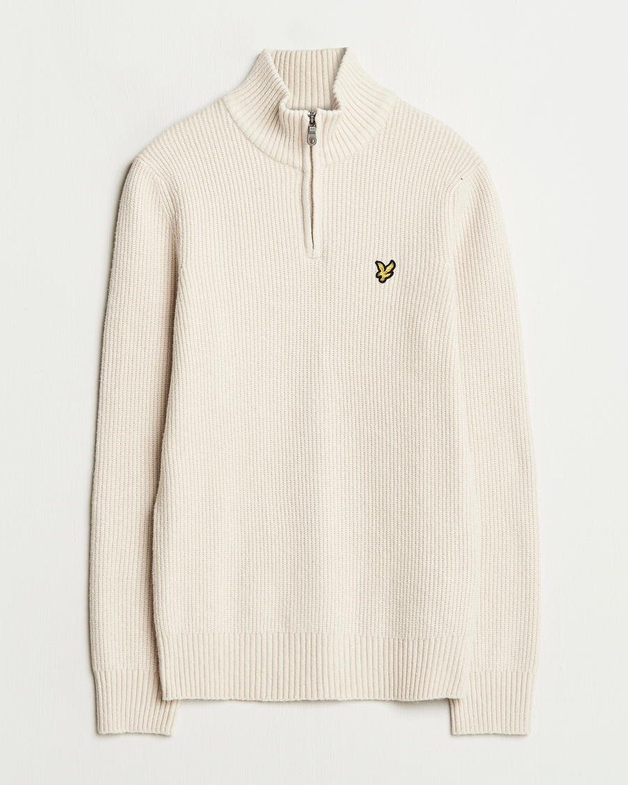 Mies | Puserot | Lyle & Scott | Shaker Stitch Half Zip Cove