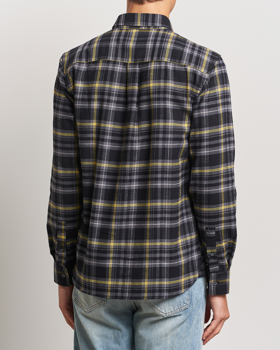 Mies | Kauluspaidat | Lyle & Scott | Checked Flannel Shirt Jet Black