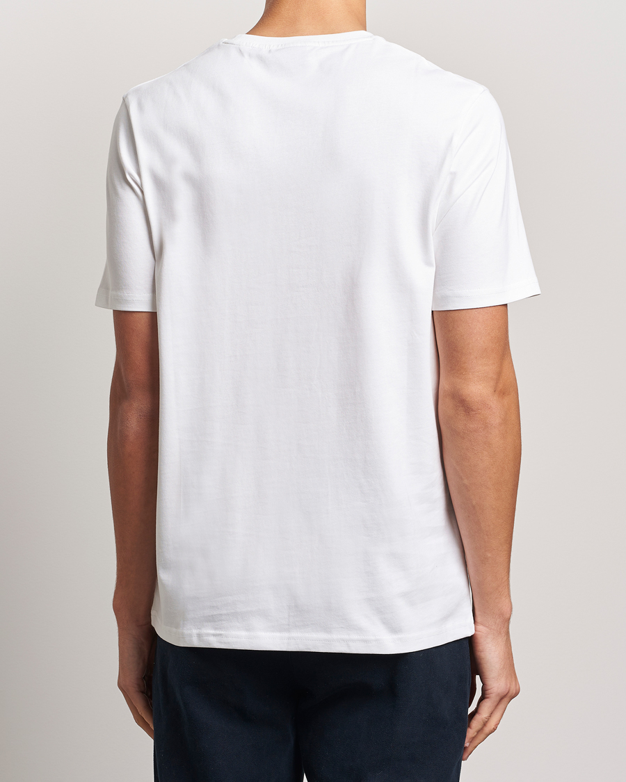 Mies | T-paidat | Lyle & Scott | Tonal Eagle Crew Neck T-Shirt White