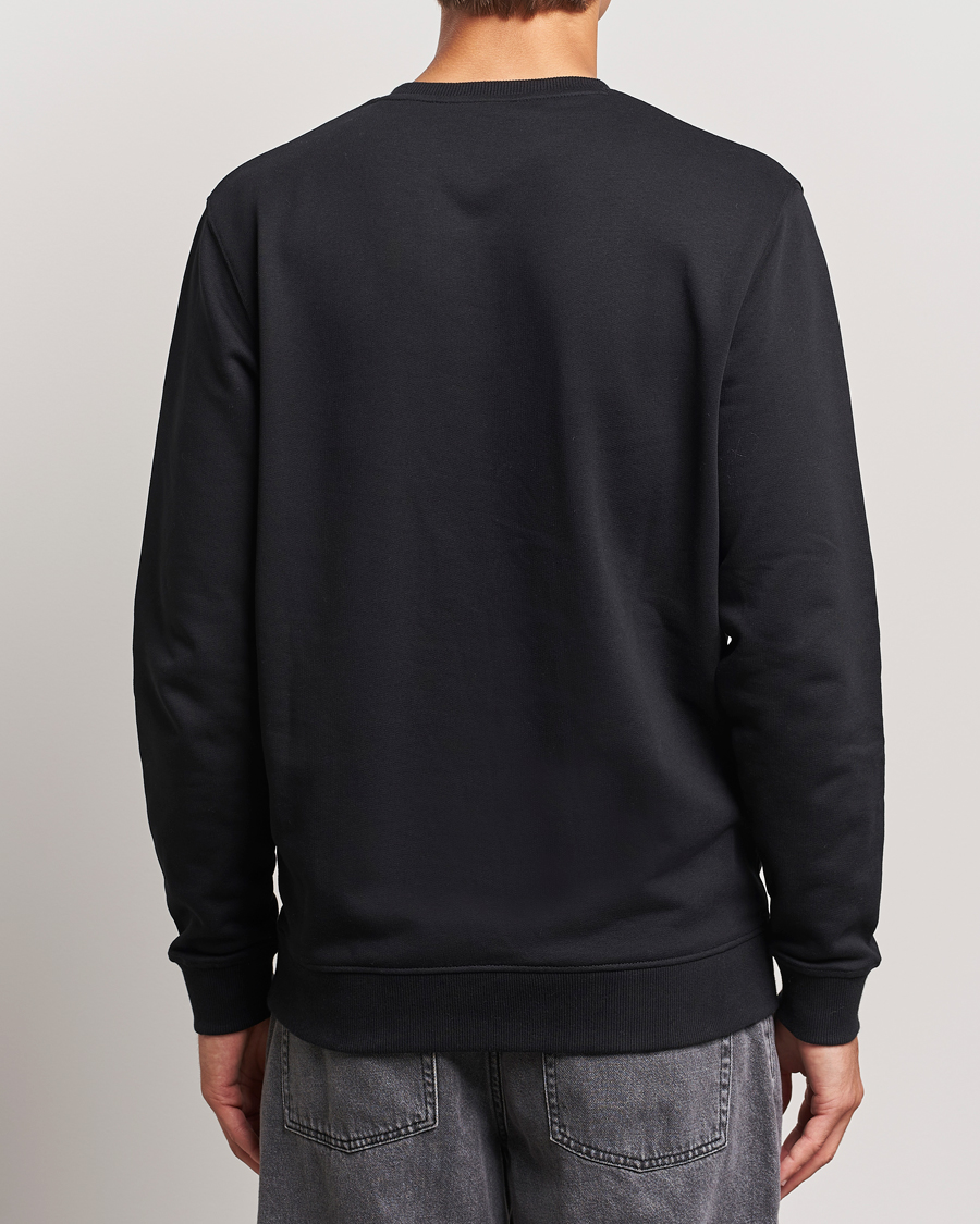 Mies | Puserot | Lyle & Scott | Tonal Eagle Crew Neck Sweatshirt Jet Black