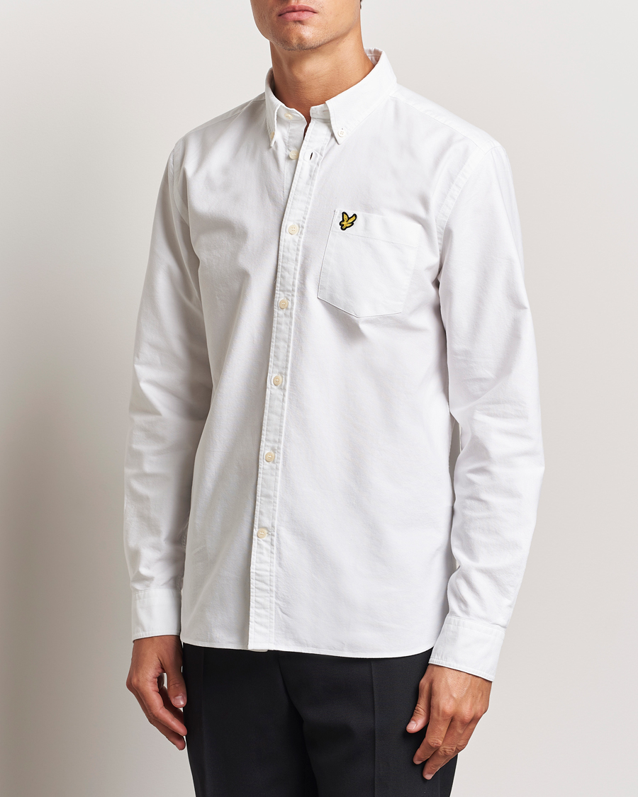 Mies | Kauluspaidat | Lyle & Scott | Lightweight Oxford Shirt White
