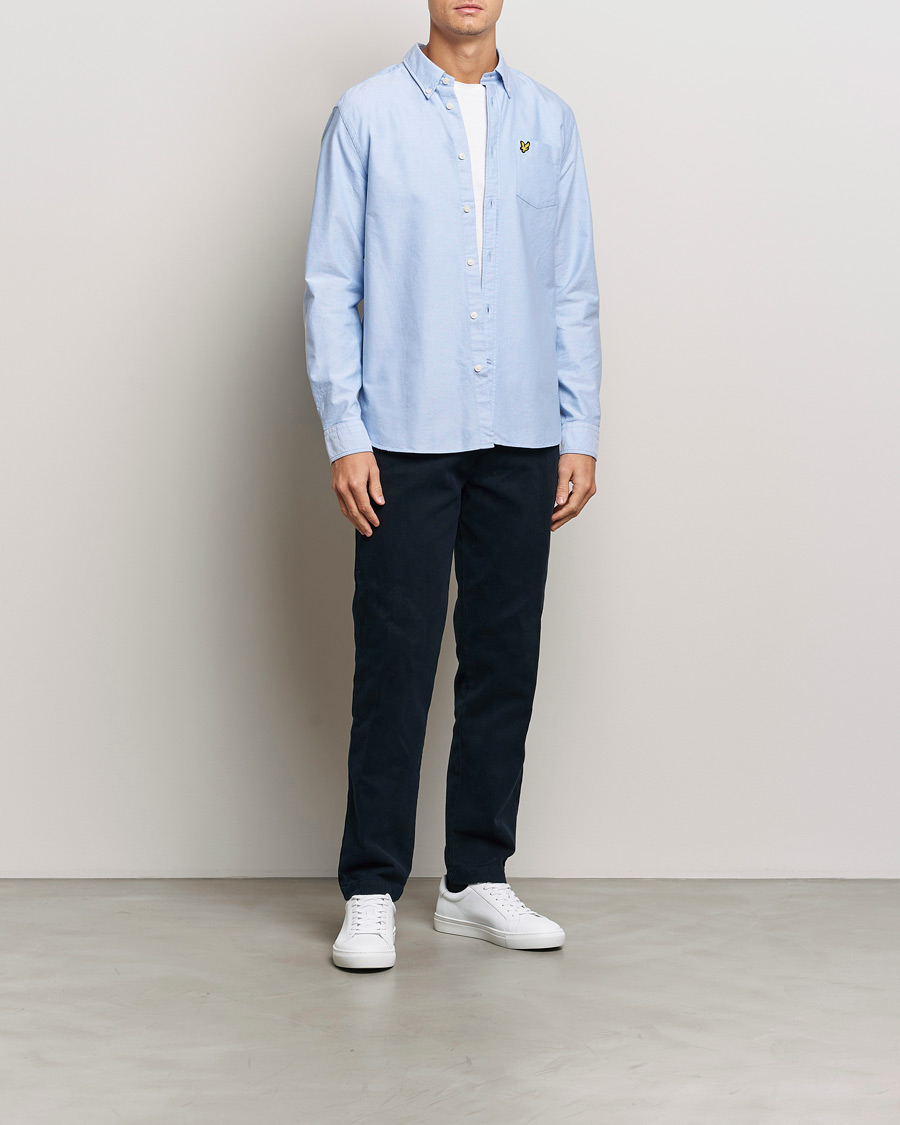Mies | Kauluspaidat | Lyle & Scott | Lightweight Oxford Shirt Riviera Blue
