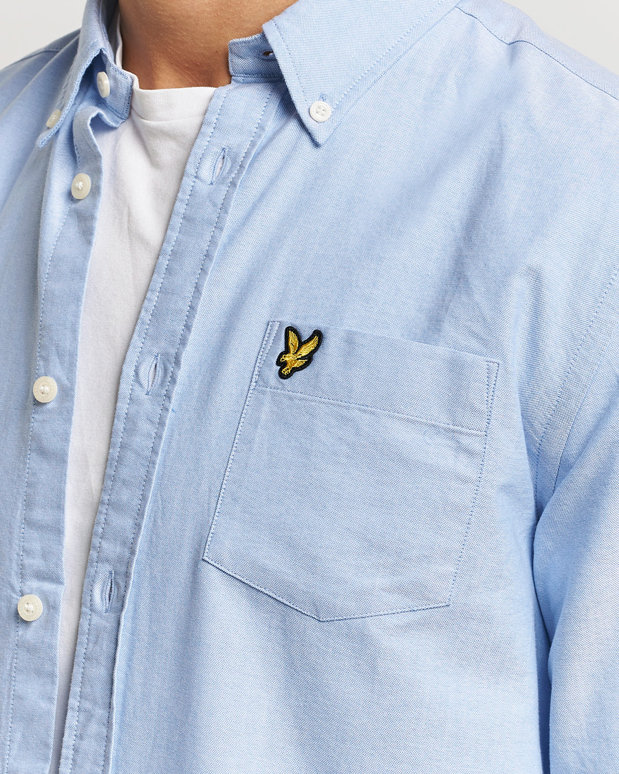 Mies | Kauluspaidat | Lyle & Scott | Lightweight Oxford Shirt Riviera Blue