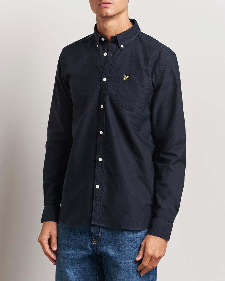 Mies | Kauluspaidat | Lyle & Scott | Lightweight Oxford Shirt Dark Navy
