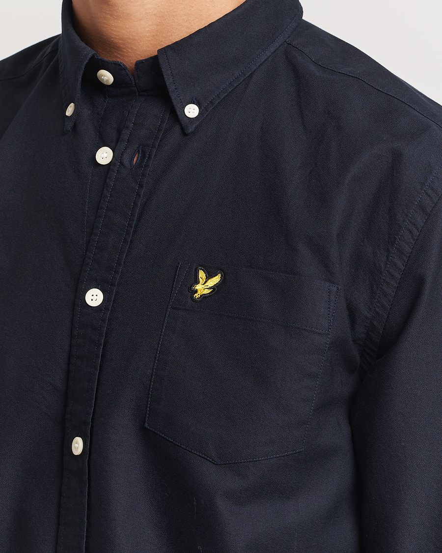 Mies | Kauluspaidat | Lyle & Scott | Lightweight Oxford Shirt Dark Navy
