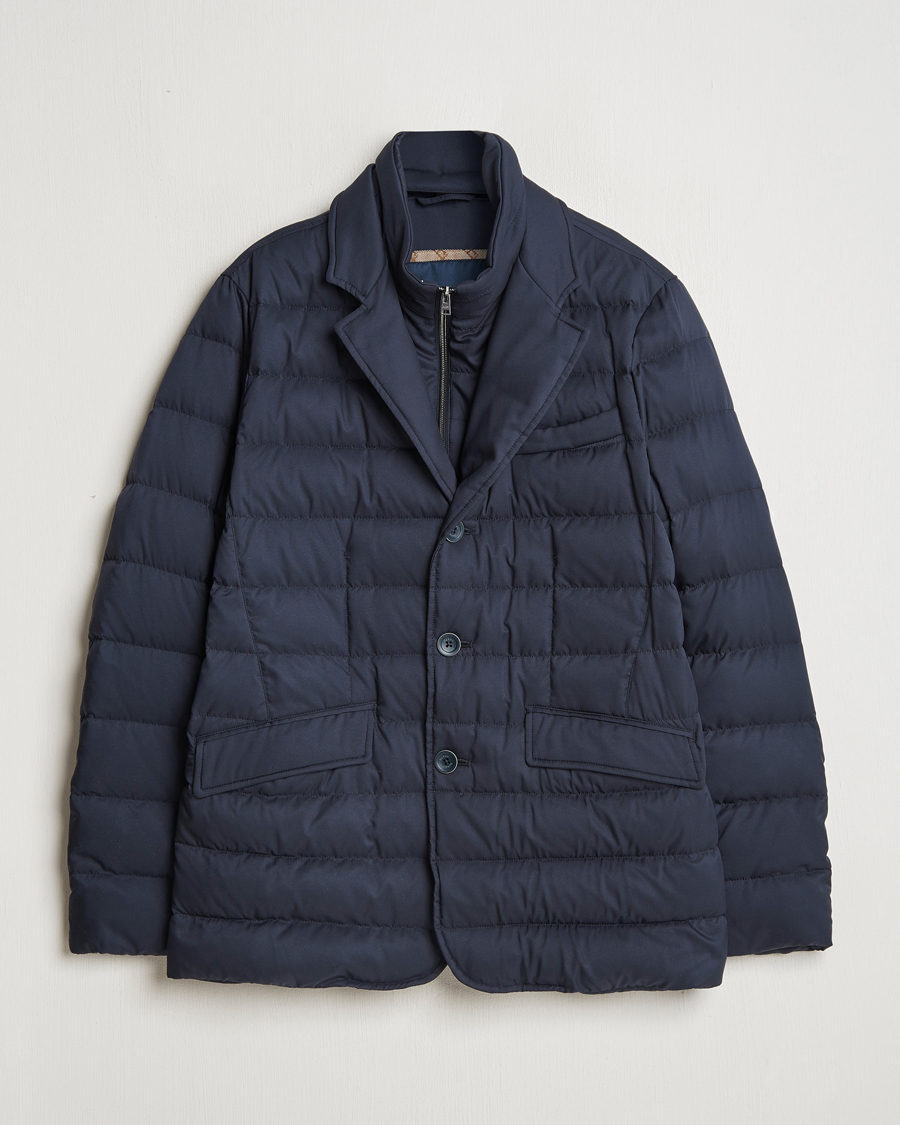 Mies | Takit | Herno | Nylon Down Blazer Navy