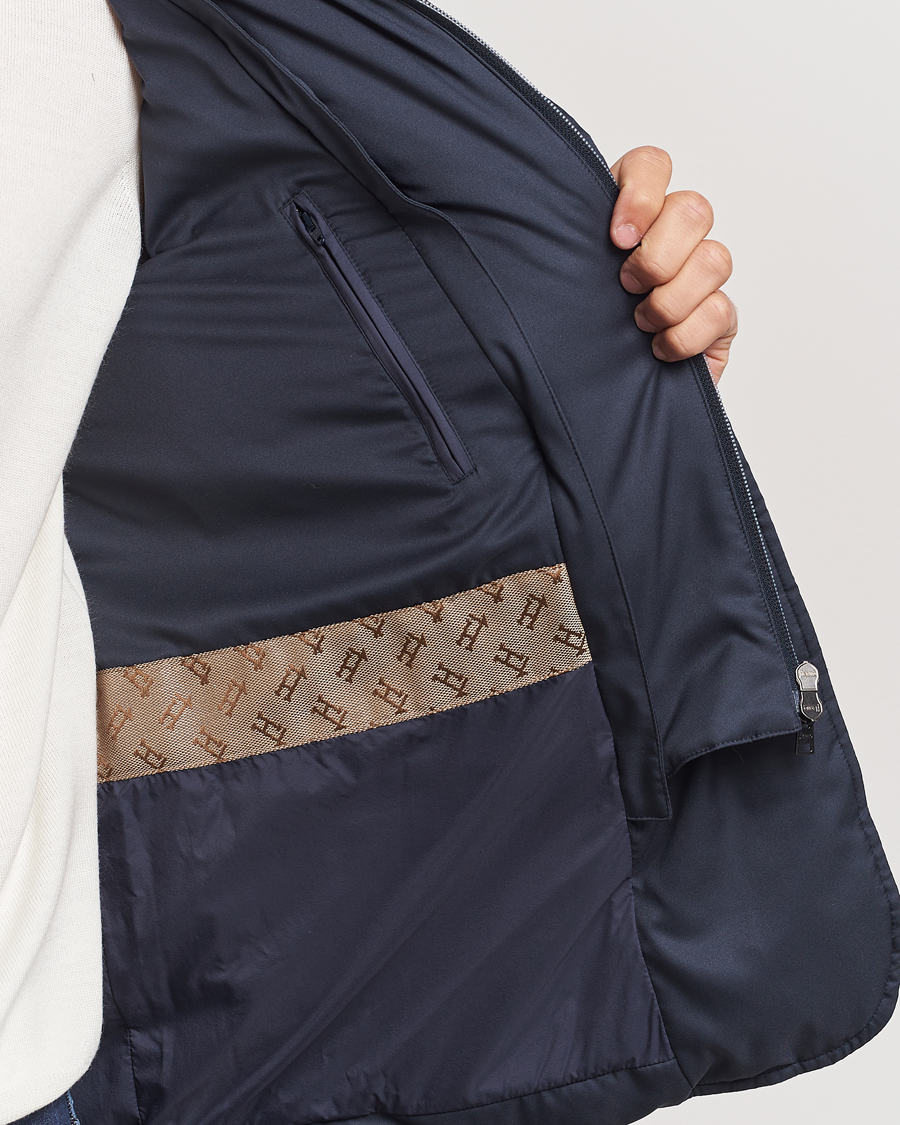 Mies | Takit | Herno | Nylon Down Blazer Navy