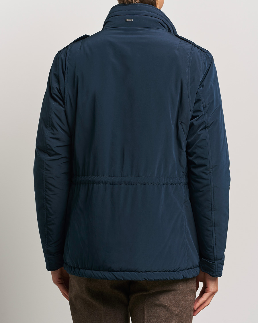 Mies | Takit | Herno | Soft Nylon Field Jacket Navy