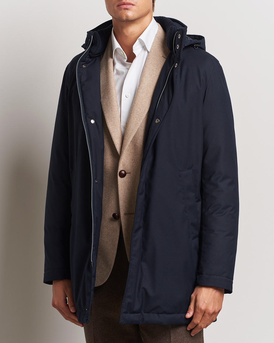 Mies | Takit | Herno | Waterproof Coat Navy