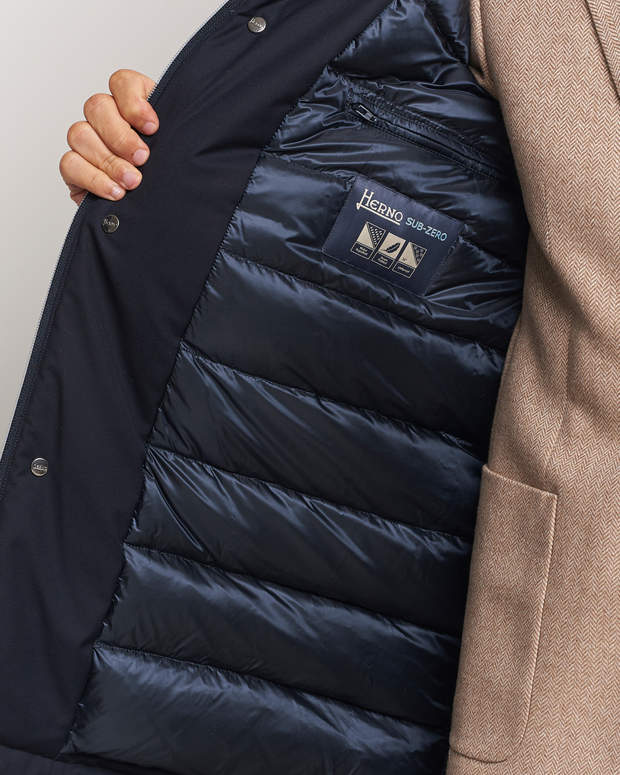 Mies | Takit | Herno | Waterproof Coat Navy
