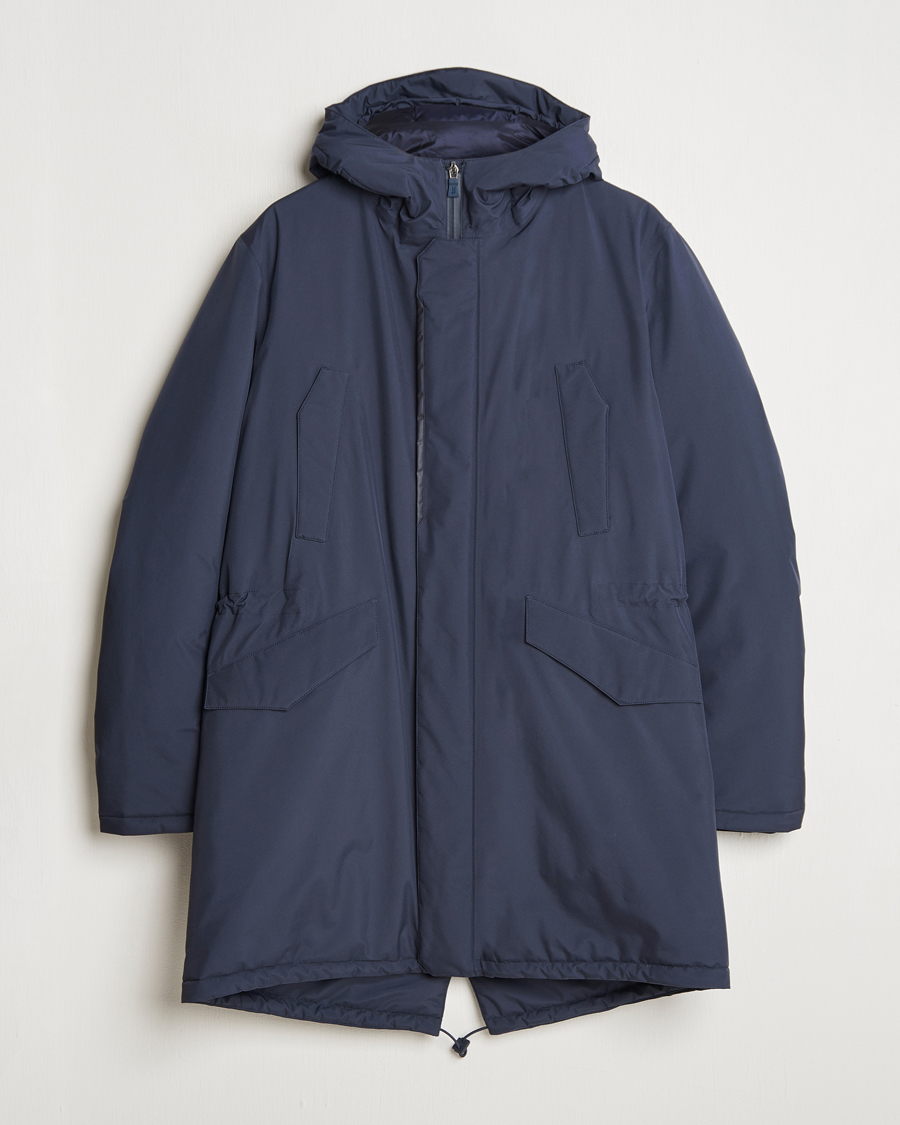 Mies | Takit | Herno | Laminar Fishtail Parka Navy