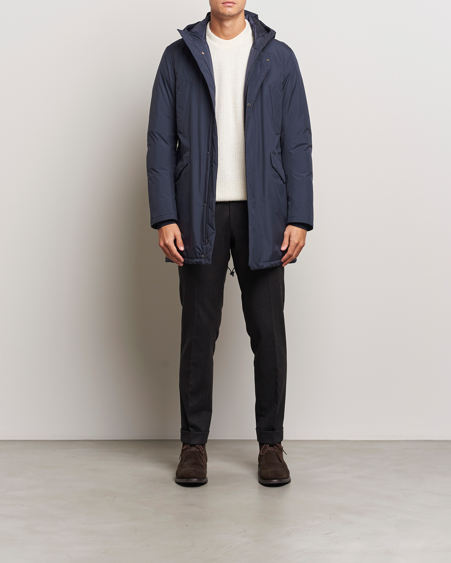 Mies | Takit | Herno | Laminar Fishtail Parka Navy