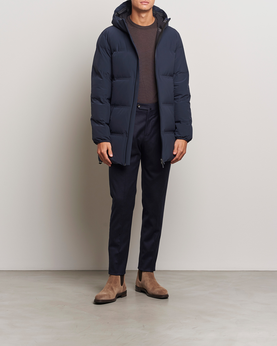 Mies | Takit | Herno | Laminar Stretch Down Parka Navy