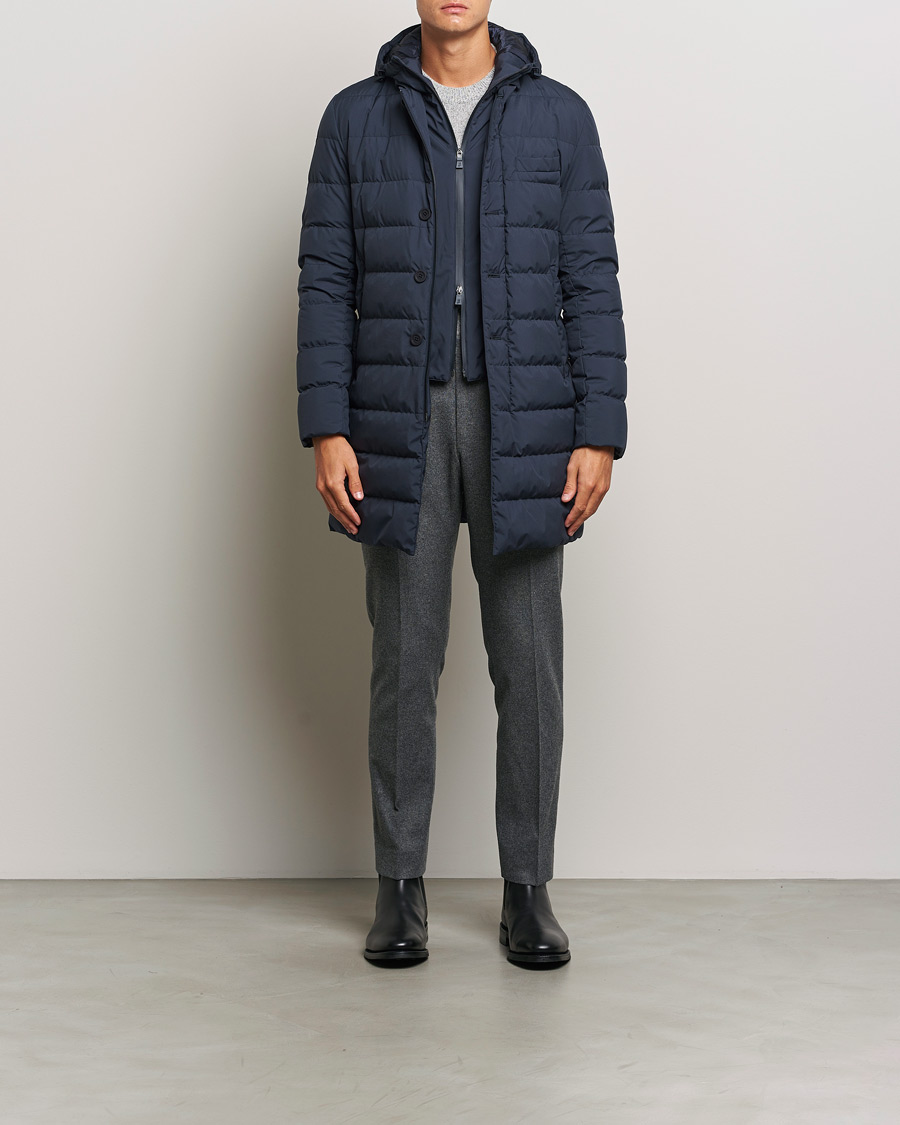 Mies | Takit | Herno | Laminar Down Coat Navy