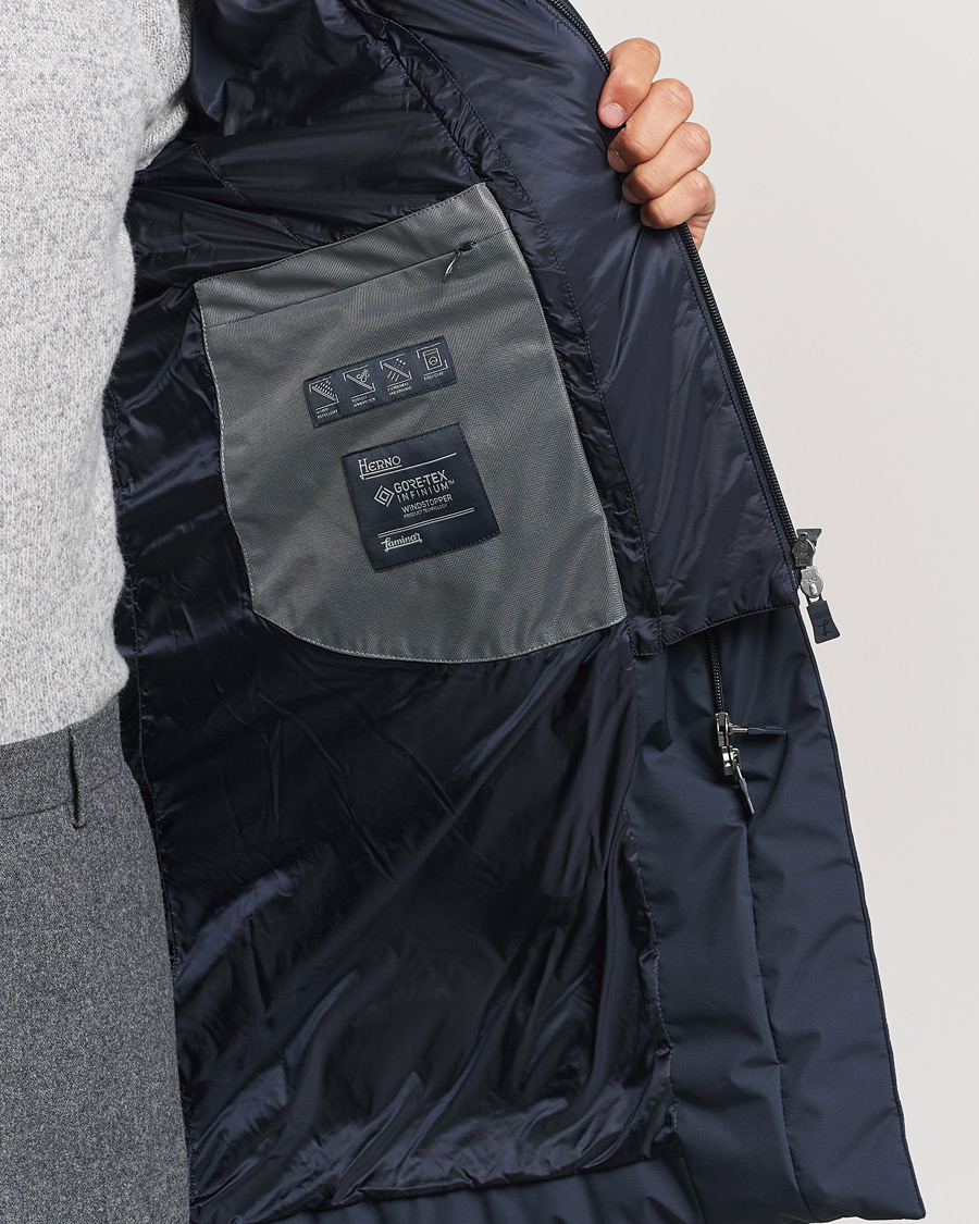 Mies | Takit | Herno | Laminar Down Coat Navy