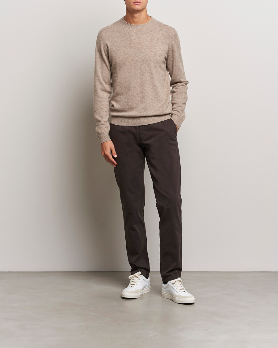 Mies | Housut | Orlebar Brown | Fallon Stretch Cotton Trousers Truffle