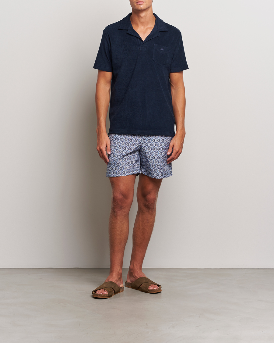 Mies | Uimahousut | Orlebar Brown | Bulldog Roseate Swimshorts Azul Blue