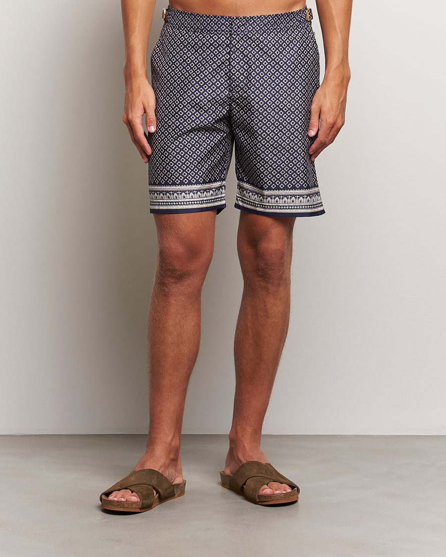 Mies | Uimahousut | Orlebar Brown | Dane II Solomio Swimshorts Night Iris