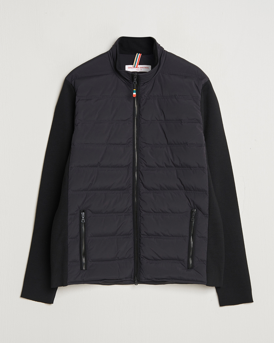 Mies | Takit | Orlebar Brown | Wallace Hybrid Jacket Black