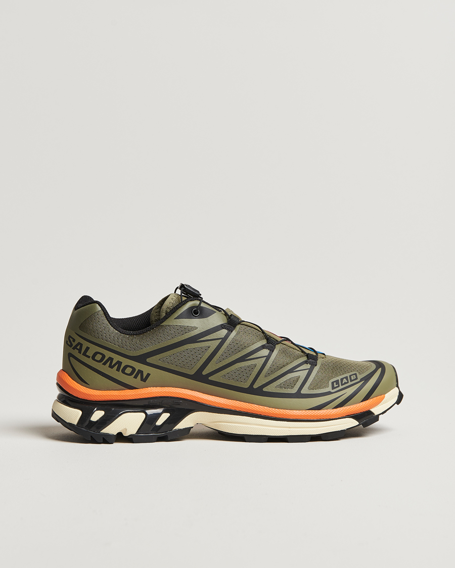 Mies | Salomon XT-6 Sneakers Deep Green Lichen/Black | Salomon | XT-6 Sneakers Deep Green Lichen/Black