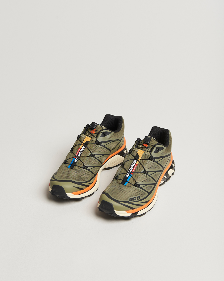 Mies | Salomon XT-6 Sneakers Deep Green Lichen/Black | Salomon | XT-6 Sneakers Deep Green Lichen/Black