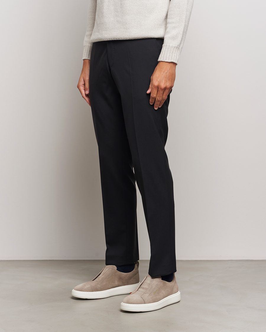 Mies | Santoni Cleanic No Lace Sneaker Taupe Suede | Santoni | Cleanic No Lace Sneaker Taupe Suede