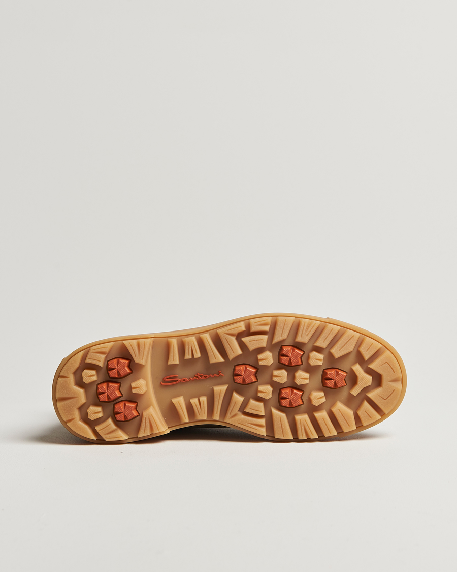 Mies | Santoni St Moritz Winter Boot Brown Nubuck | Santoni | St Moritz Winter Boot Brown Nubuck