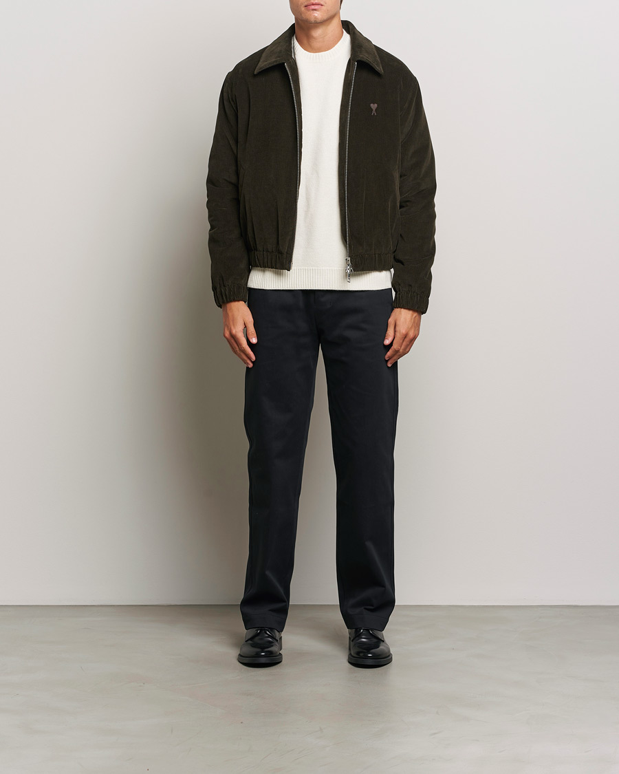 Mies | Takit | AMI | Light Padded Corduroy Jacket Dark Coffee