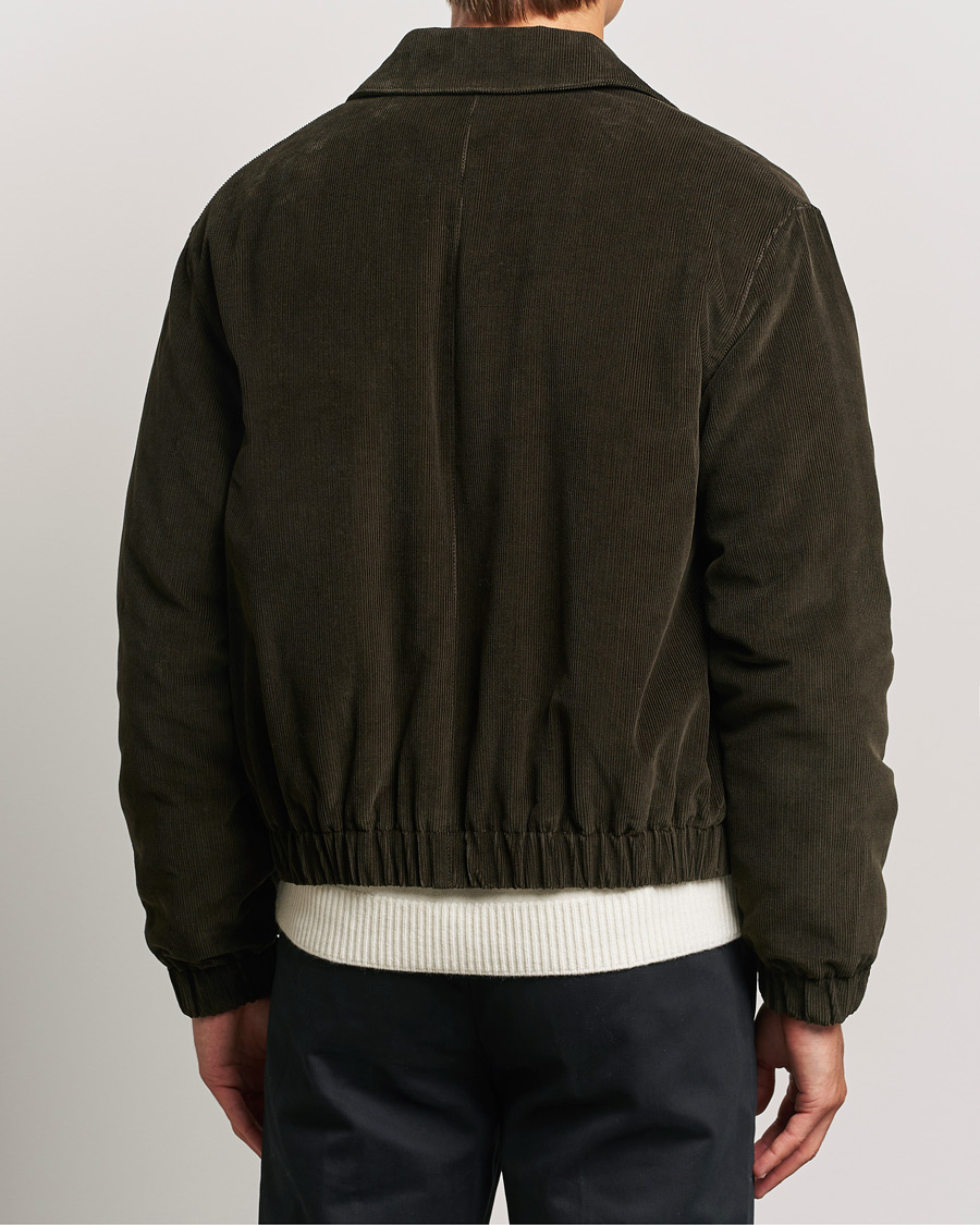 Mies | Takit | AMI | Light Padded Corduroy Jacket Dark Coffee