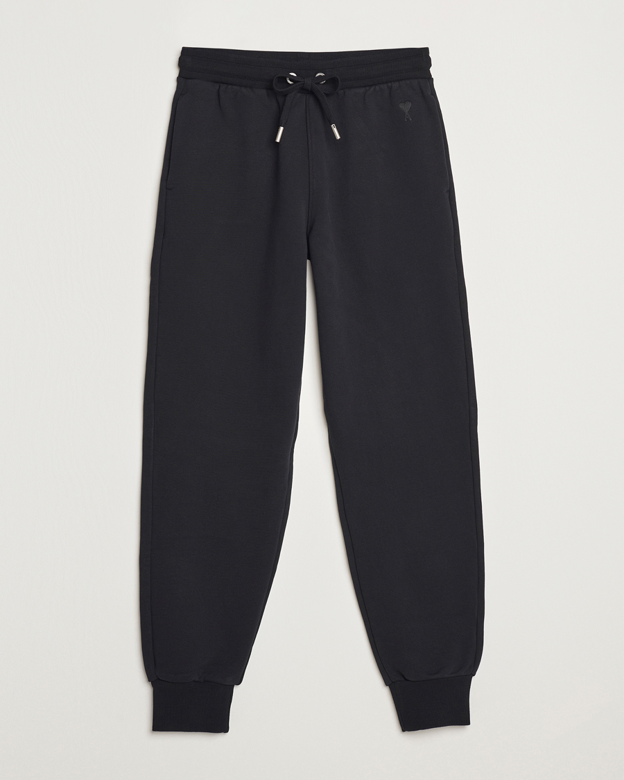 Mies | Housut | AMI | Tonal Heart Logo Sweatpants Black