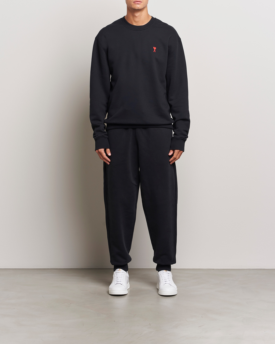 Mies | Housut | AMI | Tonal Heart Logo Sweatpants Black
