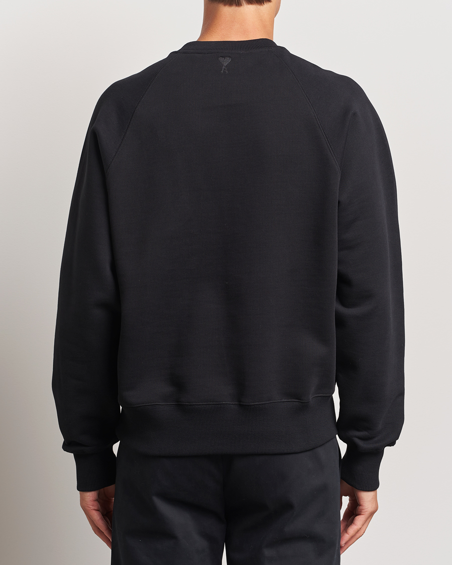 Mies | Puserot | AMI | Logo Sweatshirt Black