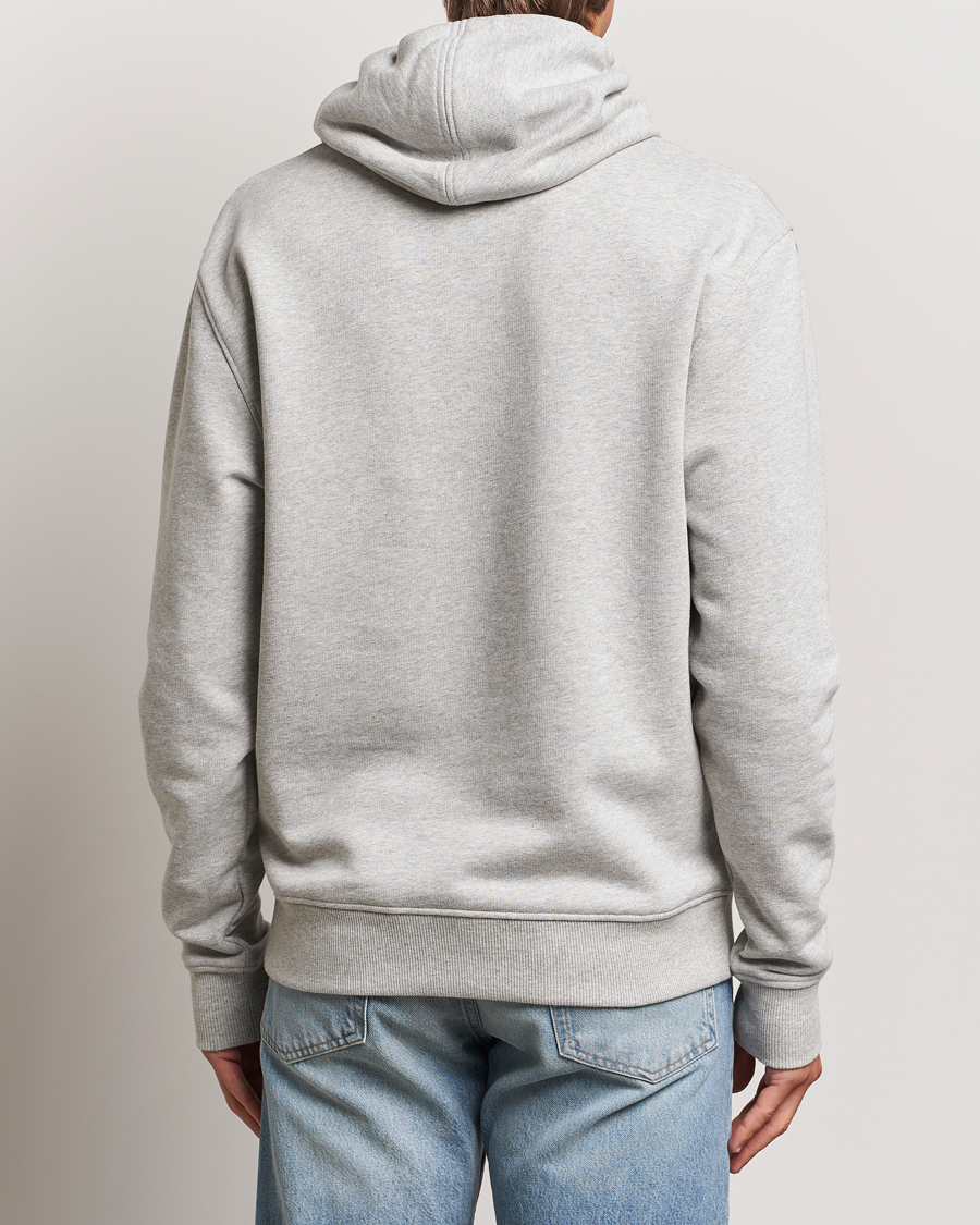 Mies | Puserot | AMI | Paris Logo Hoodie Heather Ash Grey