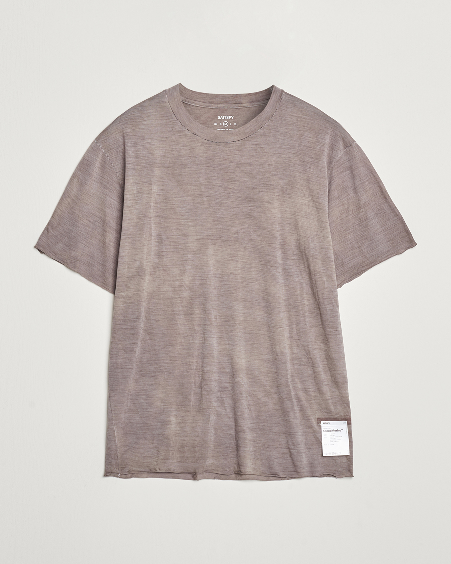 Mies | T-paidat | Satisfy | CloudMerino T-Shirt Sun Bleached Fallen Rock