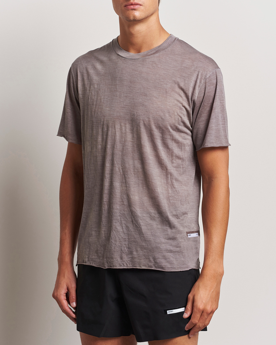 Mies | T-paidat | Satisfy | CloudMerino T-Shirt Sun Bleached Fallen Rock