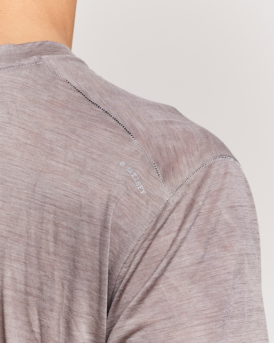 Mies | T-paidat | Satisfy | CloudMerino T-Shirt Sun Bleached Fallen Rock