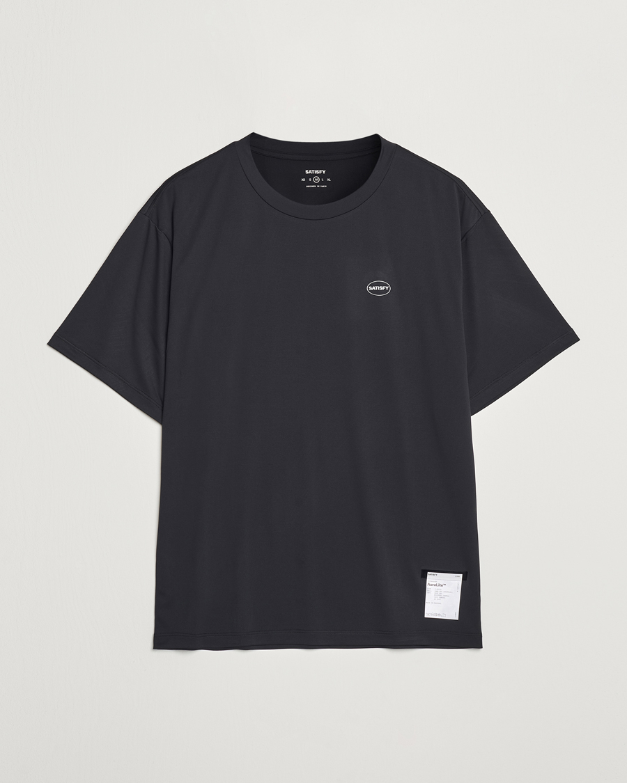 Mies | T-paidat | Satisfy | AuraLite T-Shirt Black