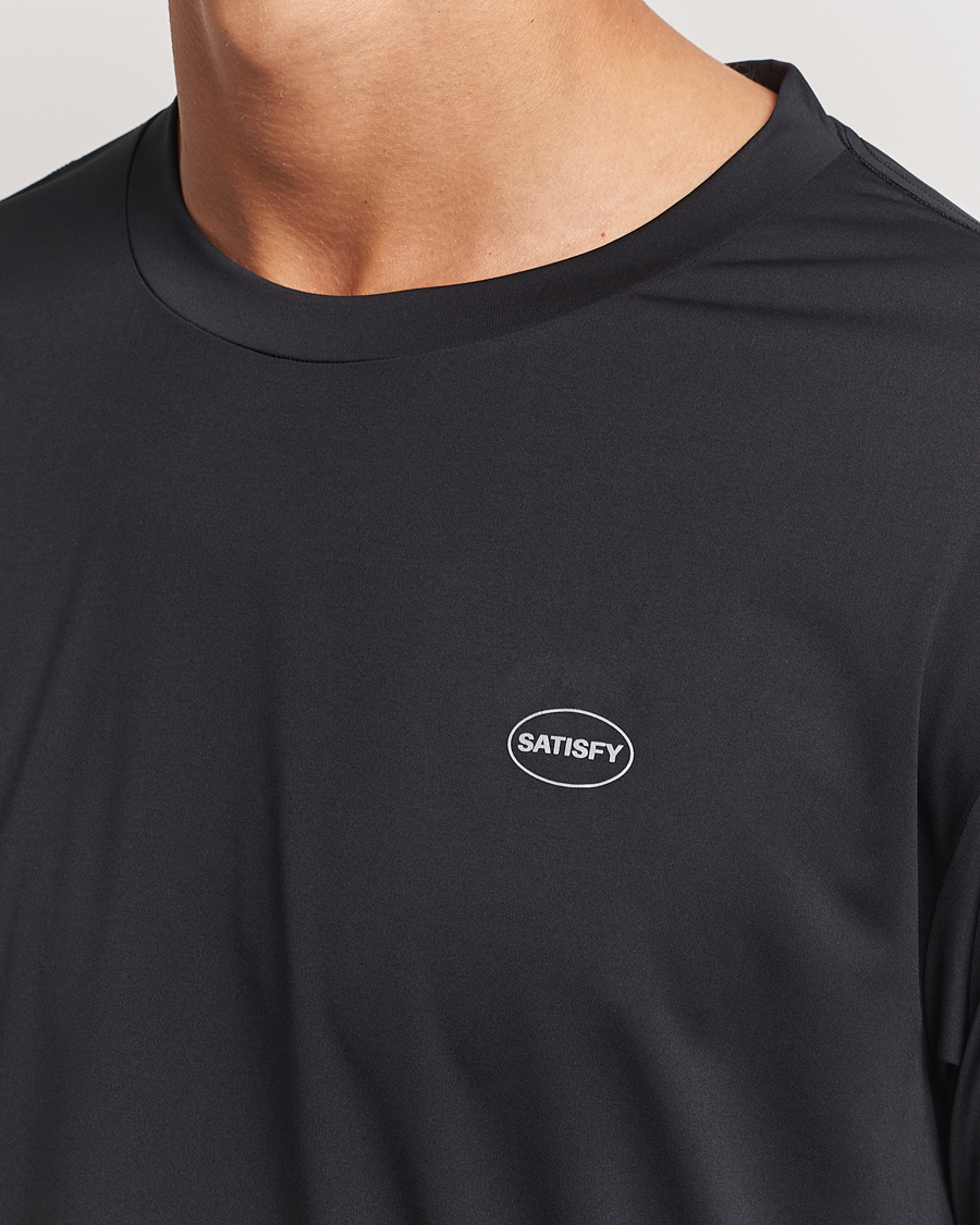 Mies | T-paidat | Satisfy | AuraLite T-Shirt Black