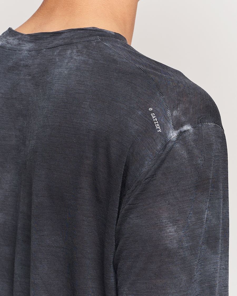 Mies | T-paidat | Satisfy | CloudMerino Long Sleeve T-Shirt Sun Bleached Black