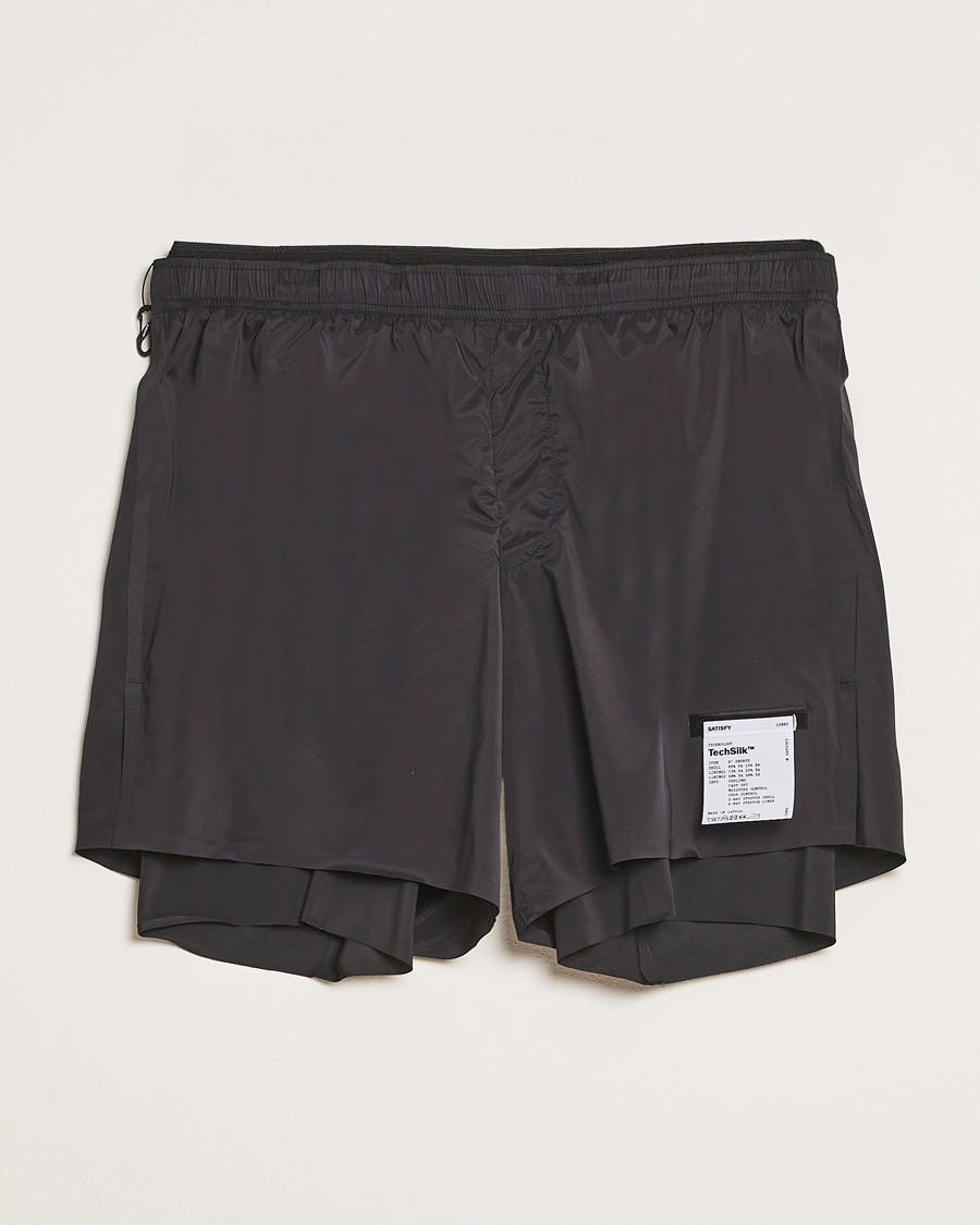 Mies | Shortsit | Satisfy | TechSilk 8 Inch Shorts Black