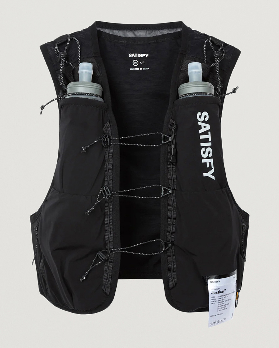 Mies | Satisfy Justice Cordura Hydration Vest Black | Satisfy | Justice Cordura Hydration Vest Black