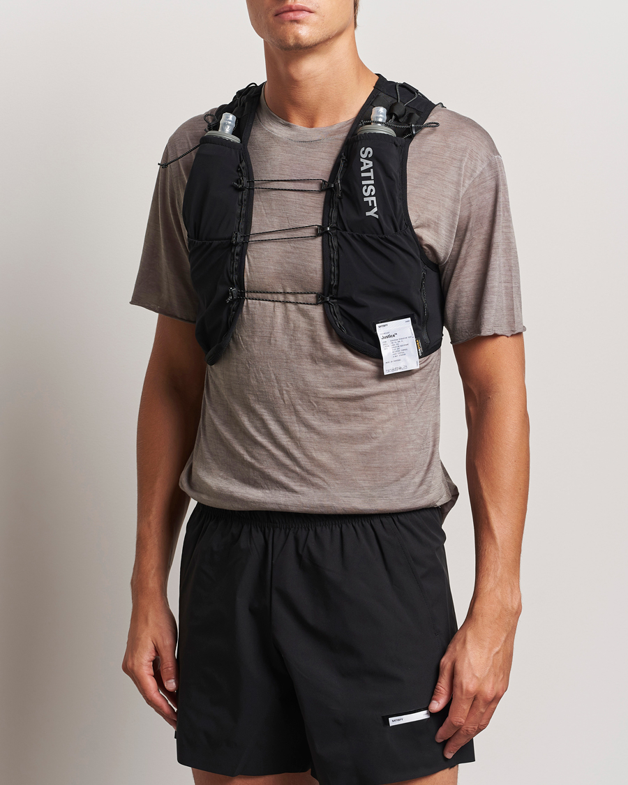 Mies | Satisfy Justice Cordura Hydration Vest Black | Satisfy | Justice Cordura Hydration Vest Black