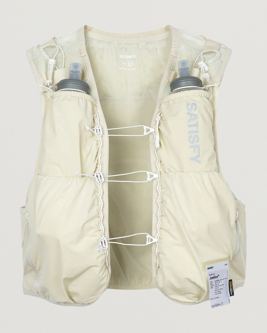 Mies | Satisfy Justice Cordura Hydration Vest Mineral Off White | Satisfy | Justice Cordura Hydration Vest Mineral Off White