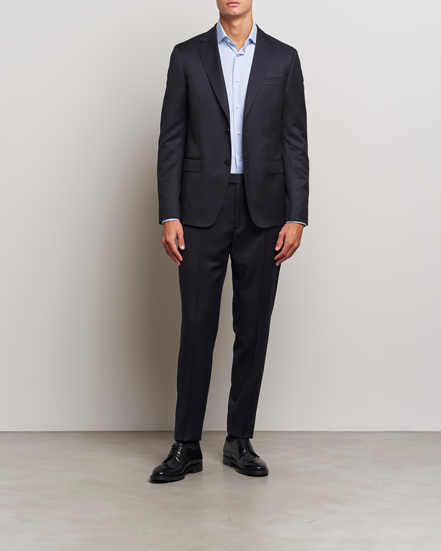 Mies | Puvut | Zegna | Tailored Wool Suit Midnight
