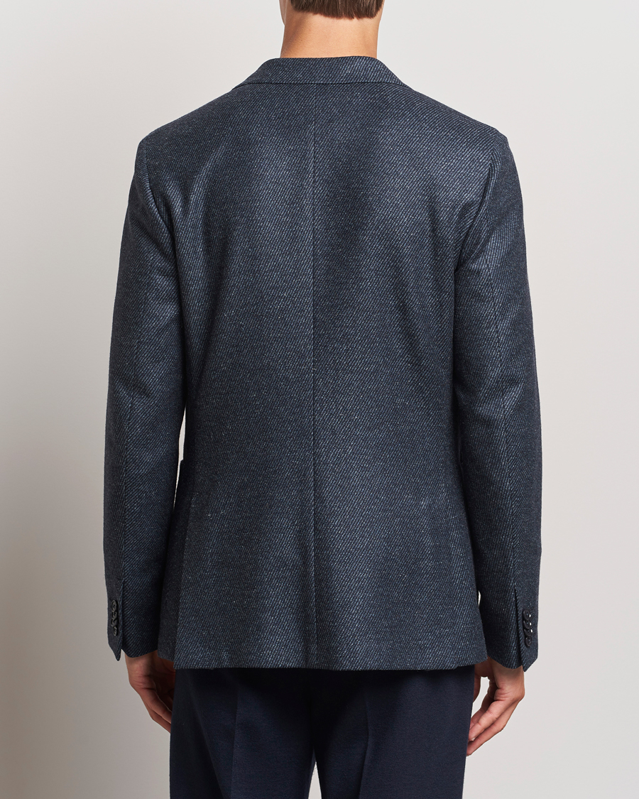 Mies | Pikkutakit | Zegna | Unconstructed Wool/Cashmere Blazer Dark Blue