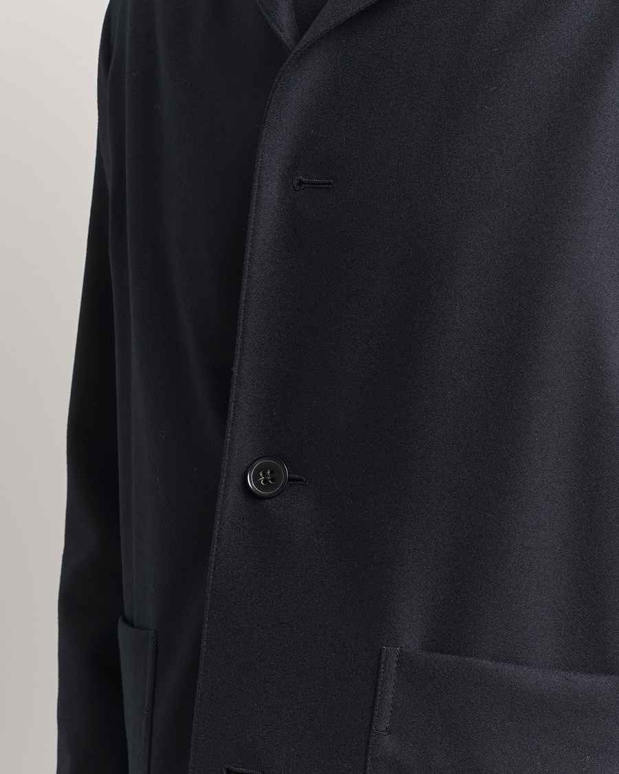 Mies | Takit | Zegna | Flannel Chore Jacket Black