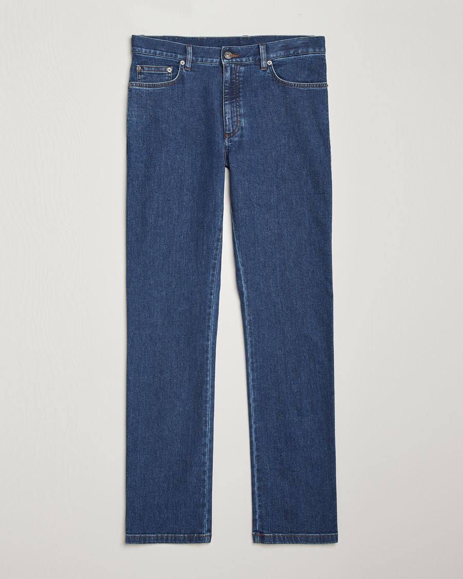 Mies | Farkut | Zegna | 5-Pocket Denim Jeans Stone Washed