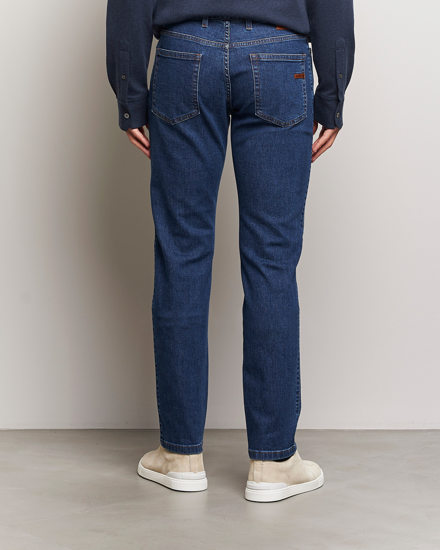 Mies | Farkut | Zegna | 5-Pocket Denim Jeans Stone Washed